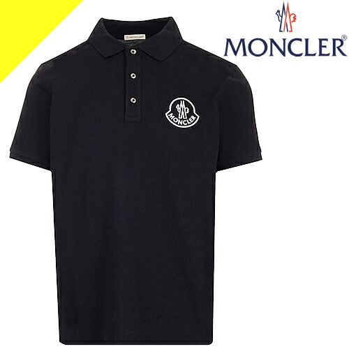 楽天市場】モンクレール ポロシャツ 半袖 メンズ ロゴ 刺繍 鹿の子