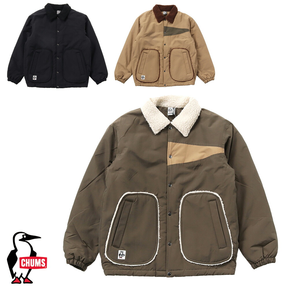 楽天市場】チャムス CHUMS正規品 キャンピングボアコーチジャケット
