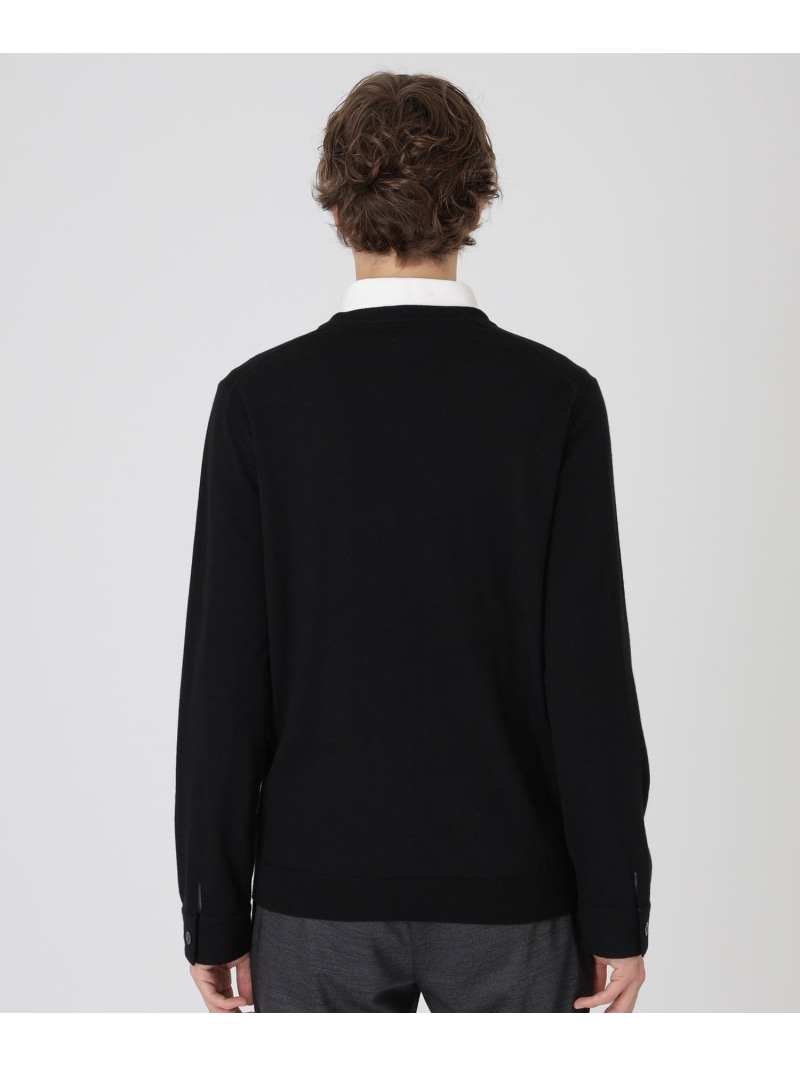 楽天市場】【SALE／33%OFF】コンフォータブルVネックニット BLACK