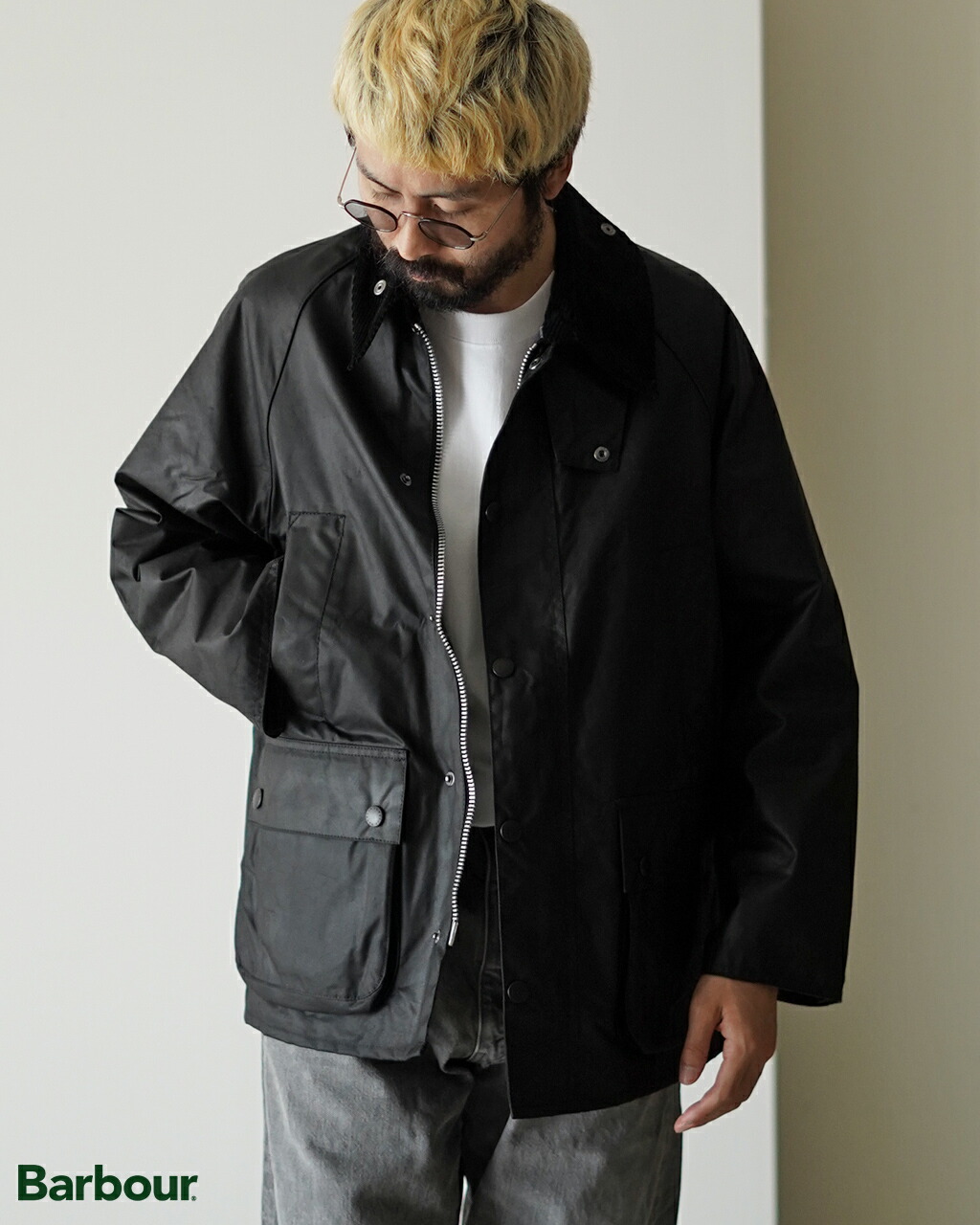 楽天市場】バブアー Barbour ビデイル ワックスジャケット メンズ