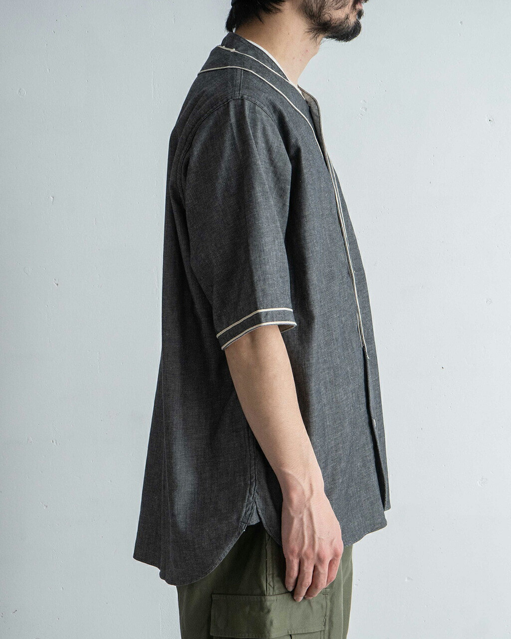 楽天市場】ナイジェル・ケーボン Nigel Cabourn ベースボールシャツ