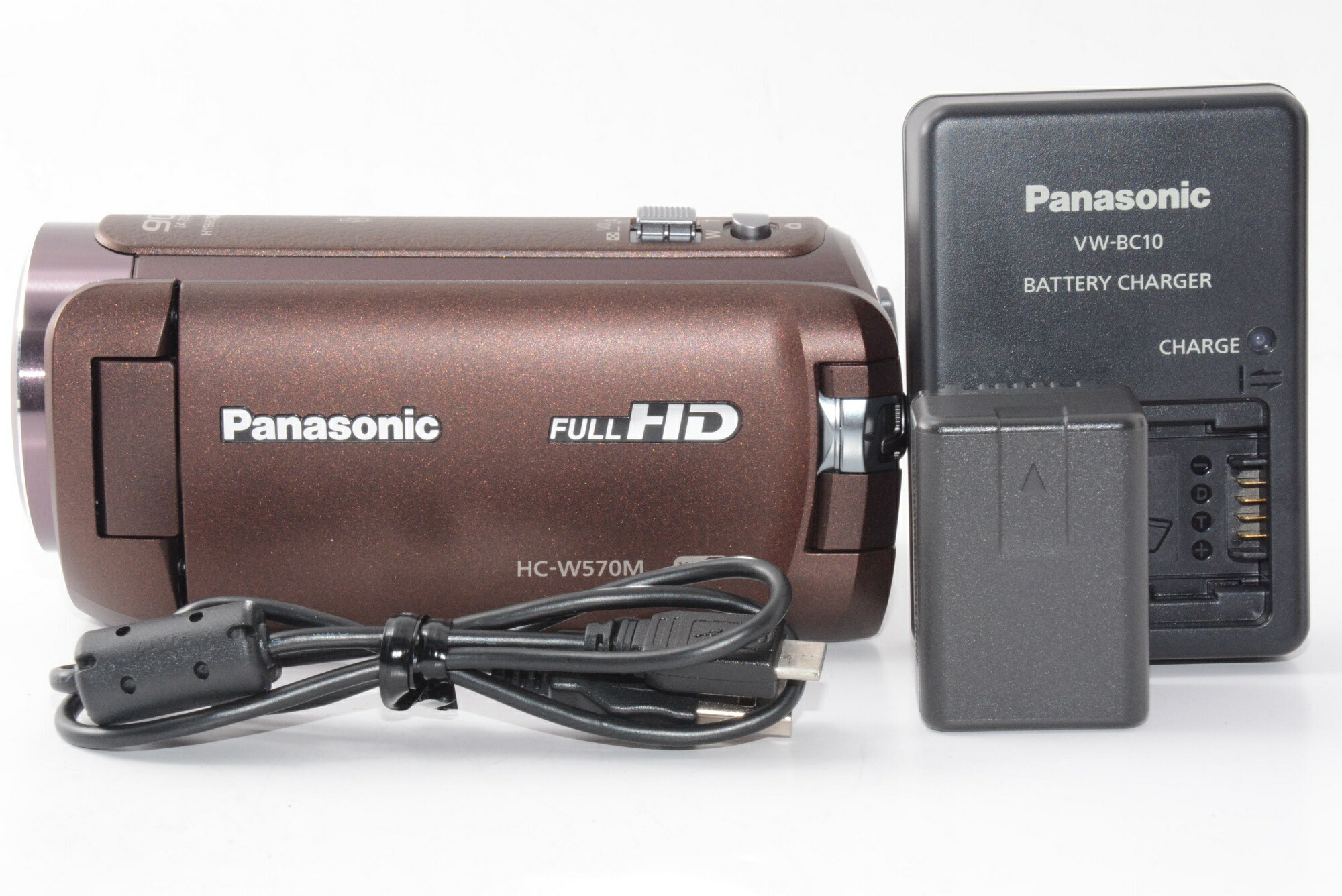 展示品】パナソニック HC-W570M-T（ブラウン） 極美品Panasonic HC