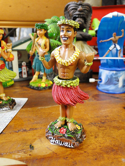 楽天市場】ハワイアン フラガール ダッシュボードドール MINI （シャカ