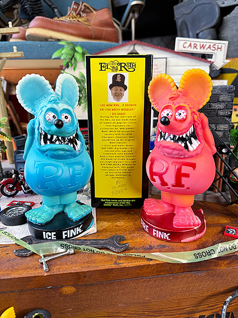 楽天市場】ファンコ ラットフィンク ボビングヘッド （2体セット