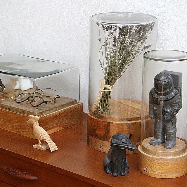 楽天市場】ガラスドーム ディスプレイケース （円柱型/シリンダー2/高