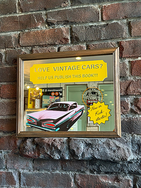 楽天市場】オールドアメリカン パブミラー （LOVE VINTAGE CARS