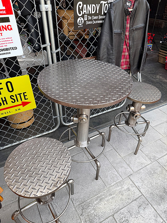 楽天市場】インダストリアル ウォーターパイプ メタルテーブル 単品