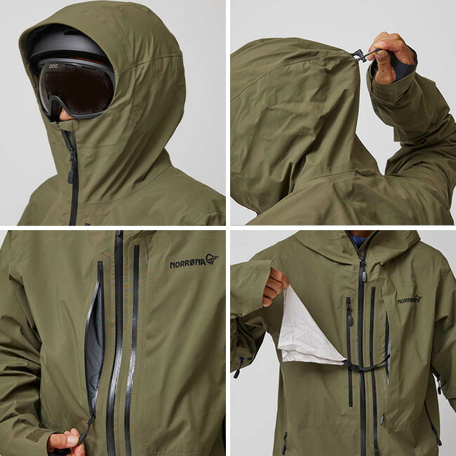 楽天市場】ノローナ ロフォテン ゴアテックスプロジャケット Norrona