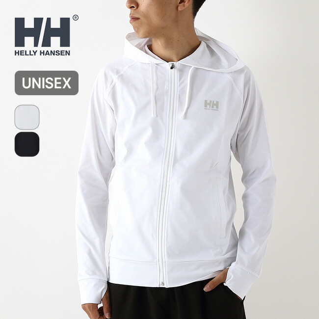 楽天市場】ヘリーハンセン L/Sフルジップフーディラッシュガード HELLY
