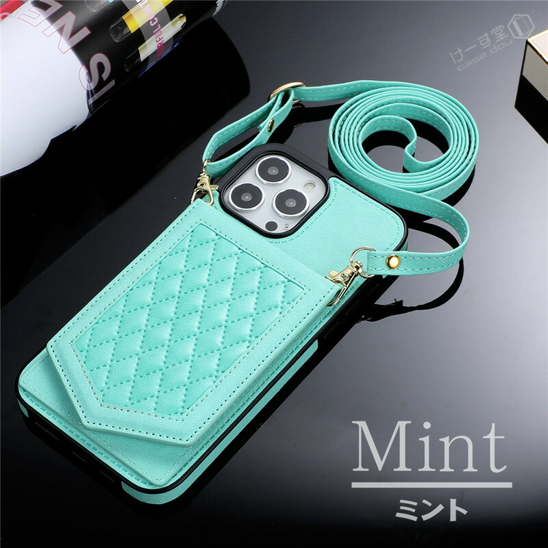 楽天市場】ミラー ICカード ストラップ付きiphone ケース おしゃれ