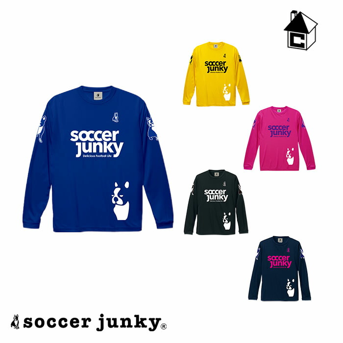 楽天市場】Soccer Junky【サッカージャンキー】ストレッチロングDryTEE
