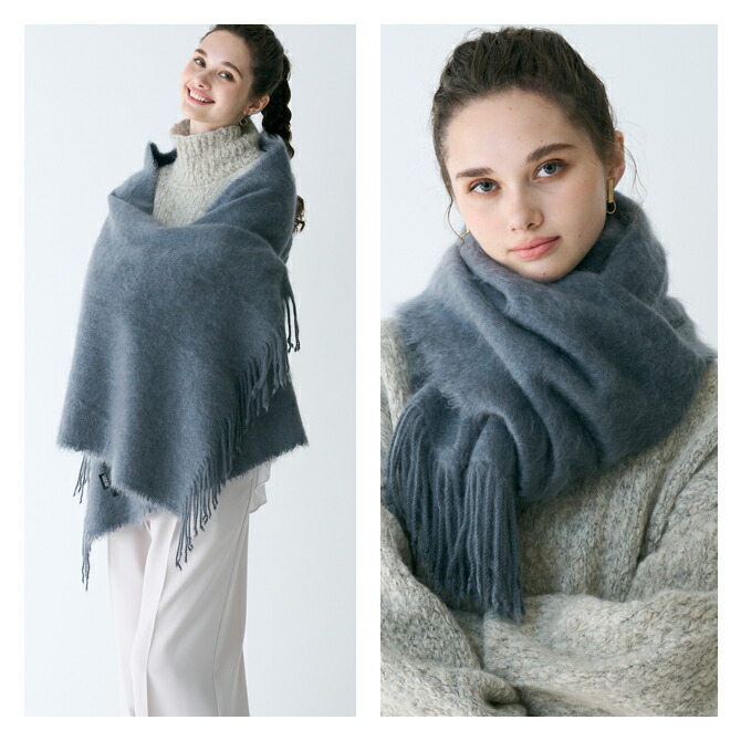 楽天市場】Cashmee カシミヤ 100％ ミンク加工 大判 ストール カシミヤ