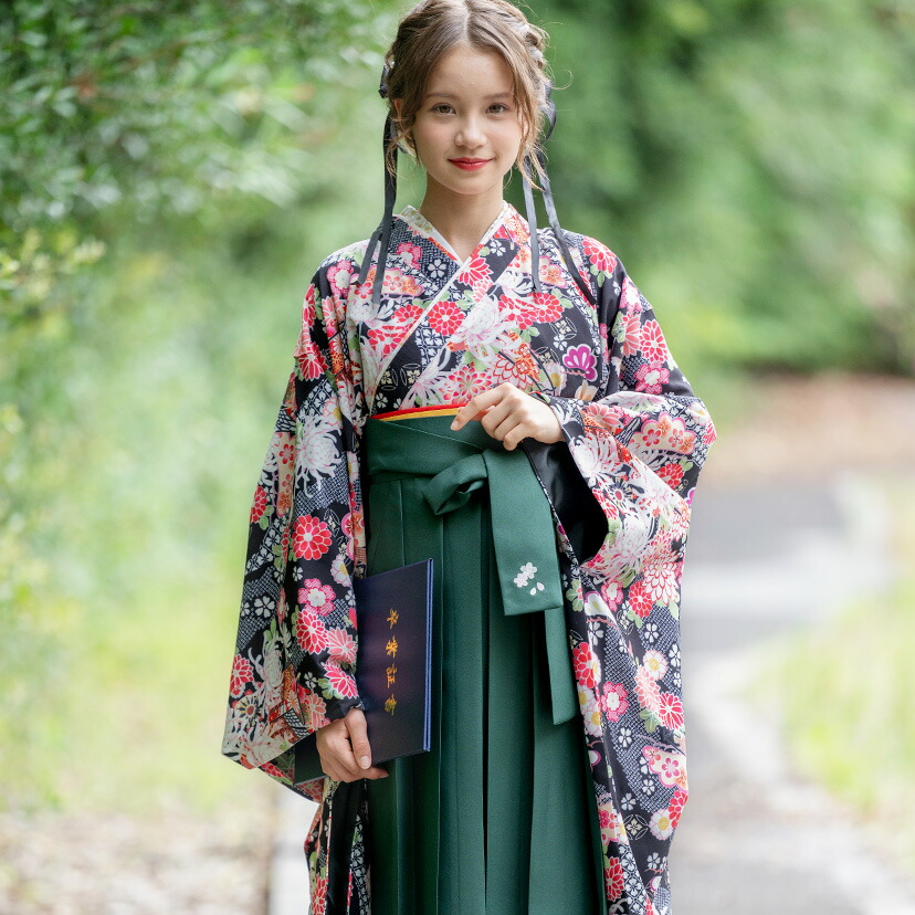 楽天市場】【卒服最終セール】 京都絵師描き下ろし新柄 桜刺繍入り