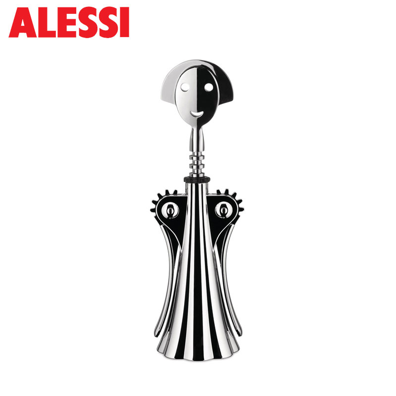 楽天市場】アレッシィ ワインオープナー アンナ クローム ALESSI Anna