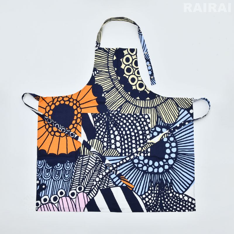 楽天市場】マリメッコ エプロン シルトラ プータルハ ホワイト×ライト