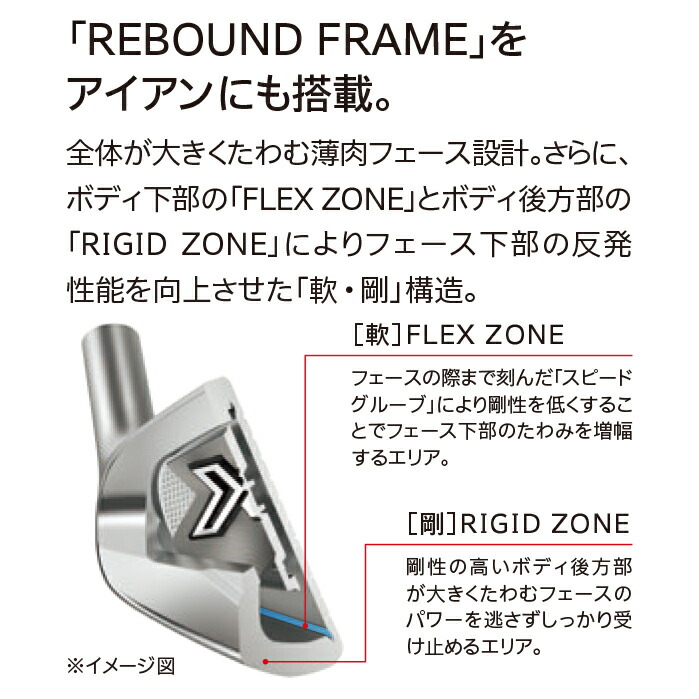 楽天市場】【スペシャルプライス】ゼクシオ エックス アイアン単品