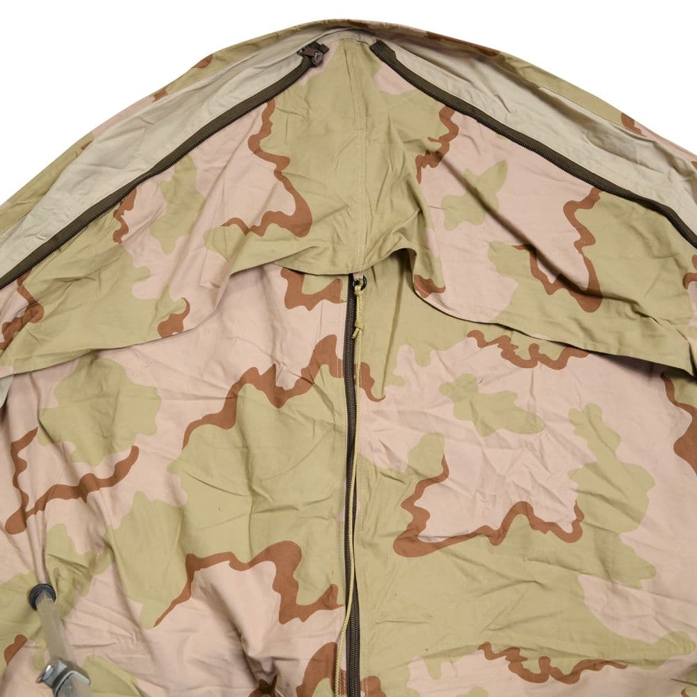 楽天市場】オランダ軍放出品 テントセット コットン製 3Cデザート迷彩