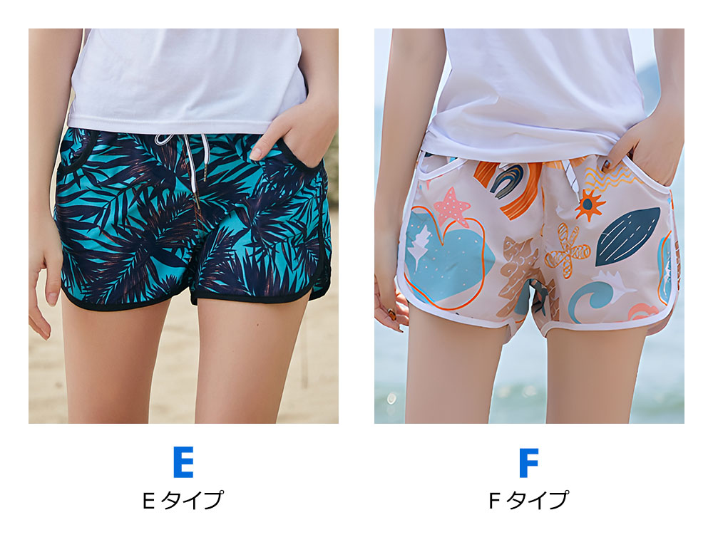 楽天市場】水着 レディース サーフパンツ ショートパンツ 水着用 水陸