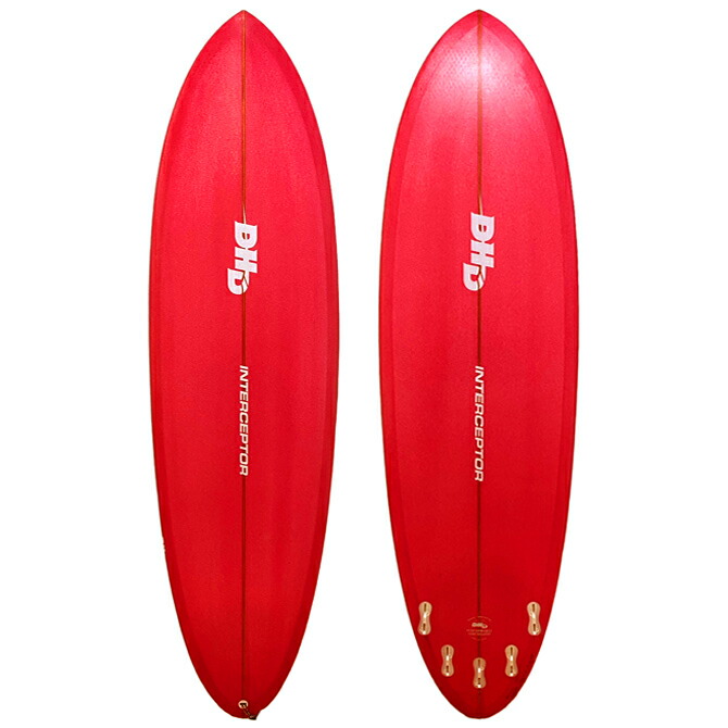 楽天市場】DHD サーフボード インターセプター ミッドレングス モデル