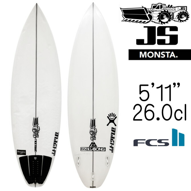 未使用品 JSサーフボード FMN 5.10 2 3/16 2 1/8 Forget Me Not II