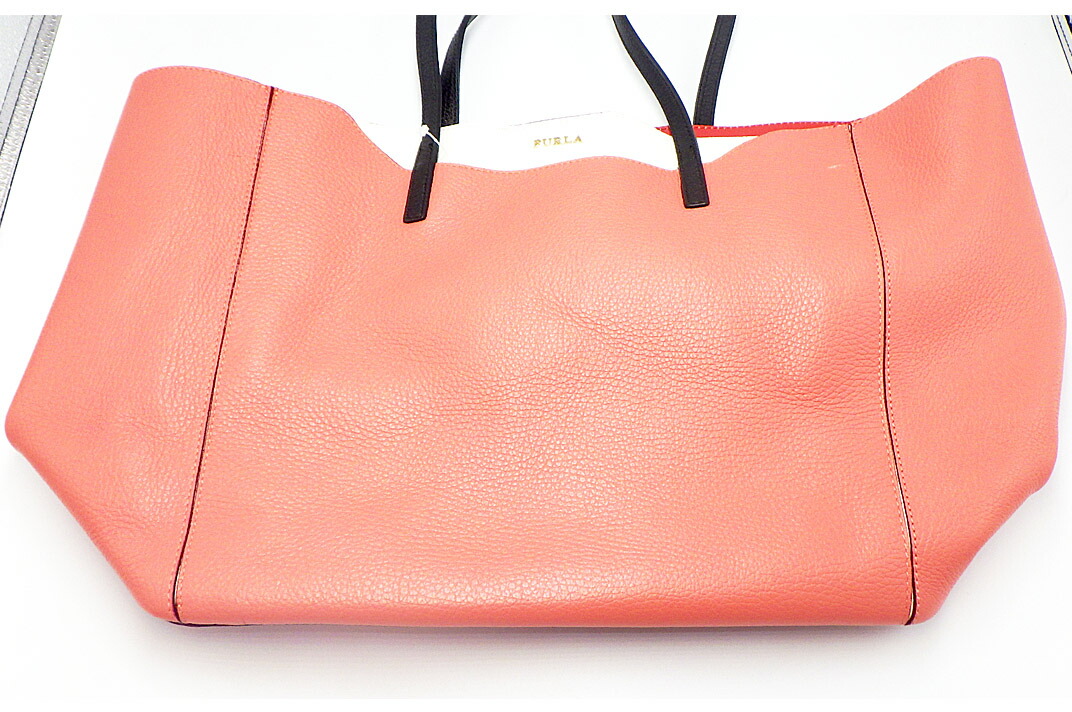楽天市場】FURLA(フルラ）ファンタジア トートバッグ レザー ピンク