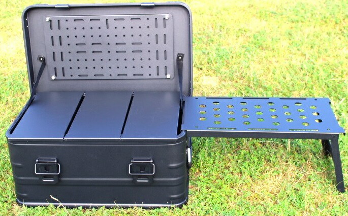楽天市場】GENERIC OUTDOOR マットブラック スタッキング アルミ