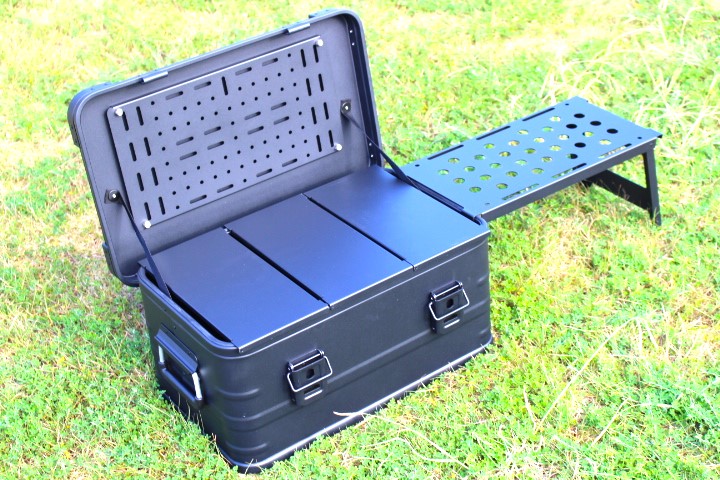 楽天市場】GENERIC OUTDOOR マットブラック スタッキング アルミ
