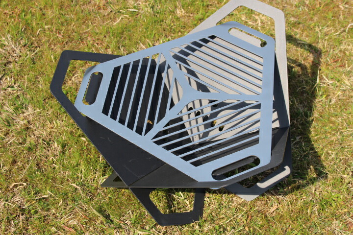 楽天市場】GENERIC OUTDOOR トライアングルファイヤースタンド
