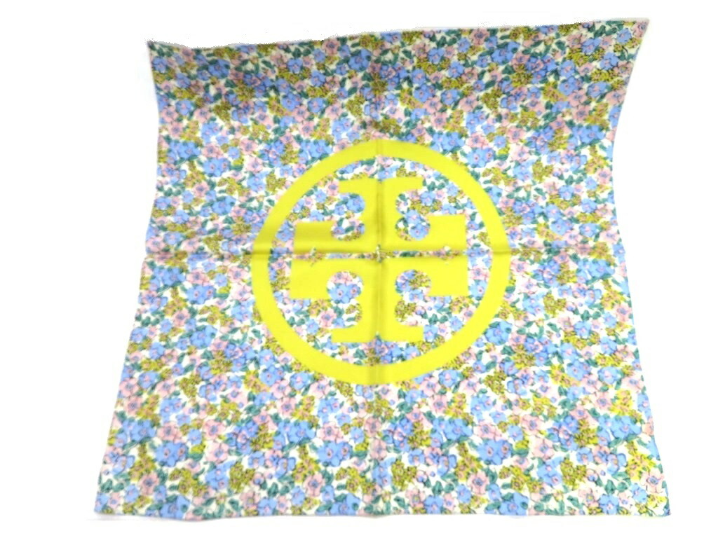 楽天市場】TORY BURCH トリーバーチ スカーフ 花柄 イエロー マルチ