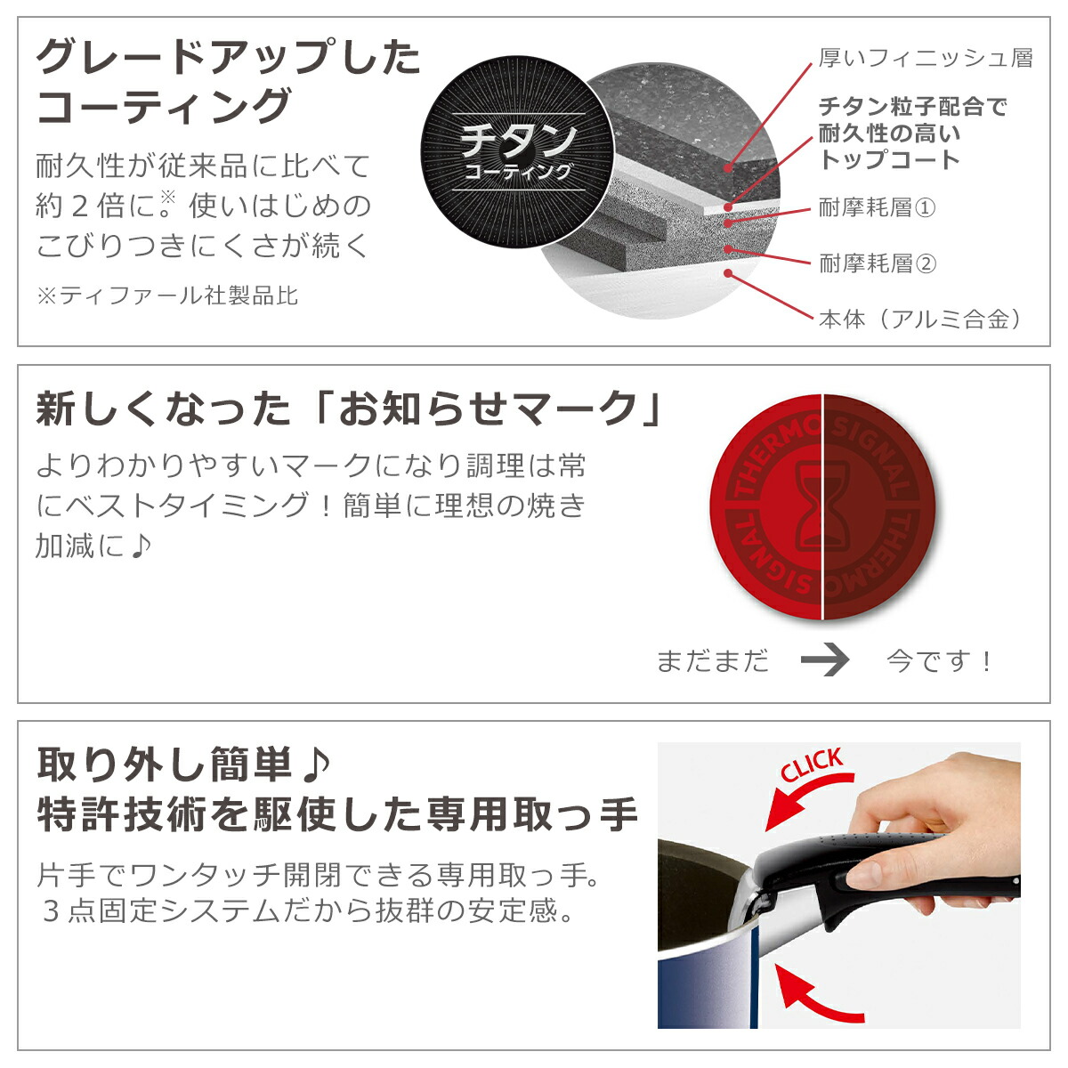 楽天市場】ティファール フライパン 8点セット インジニオ・ネオ