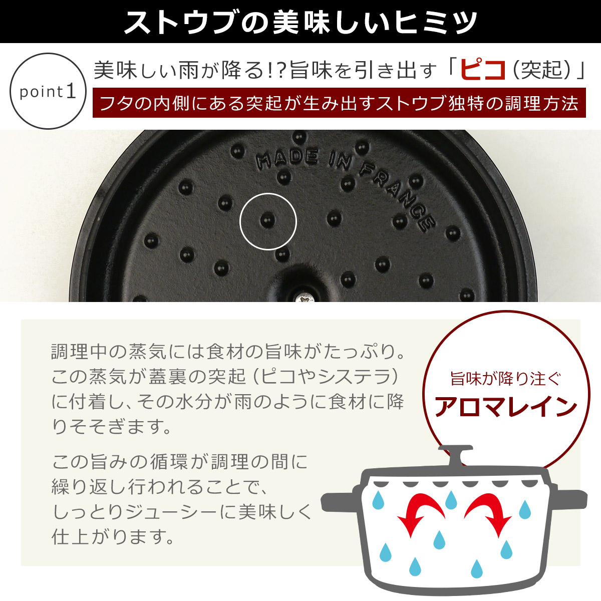 楽天市場】【クーポン4種あり】ストウブ 鍋 ピコ ココット ラウンド