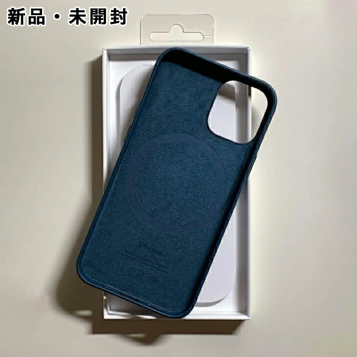 楽天市場】Apple純正 iPhone 12 mini レザーケース・バルティック