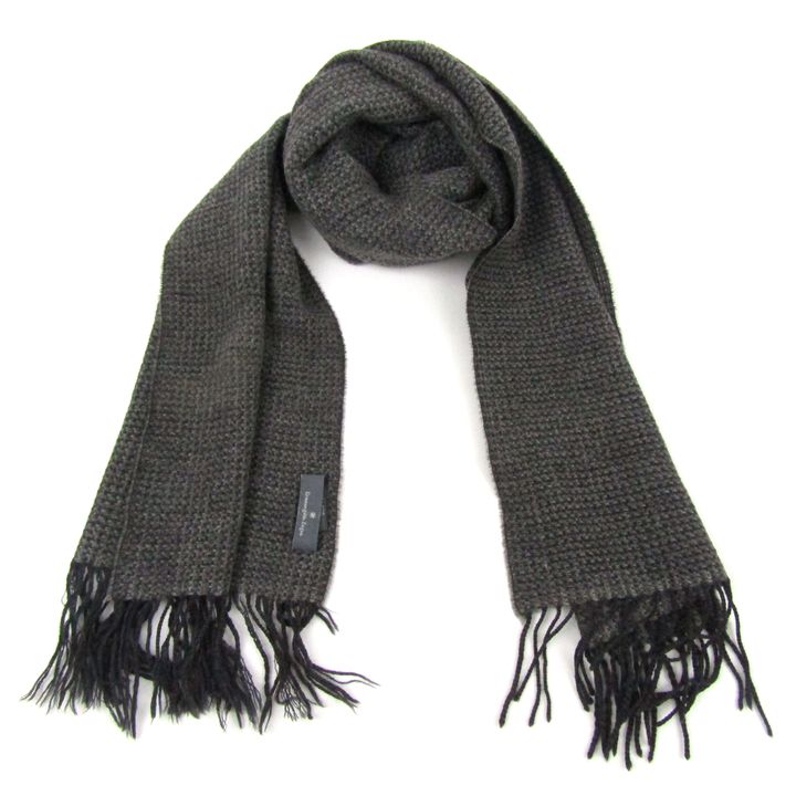 Ermenegildo Zegna 100%ウールマフラー Z8L01 極美品＊エルメネジルド