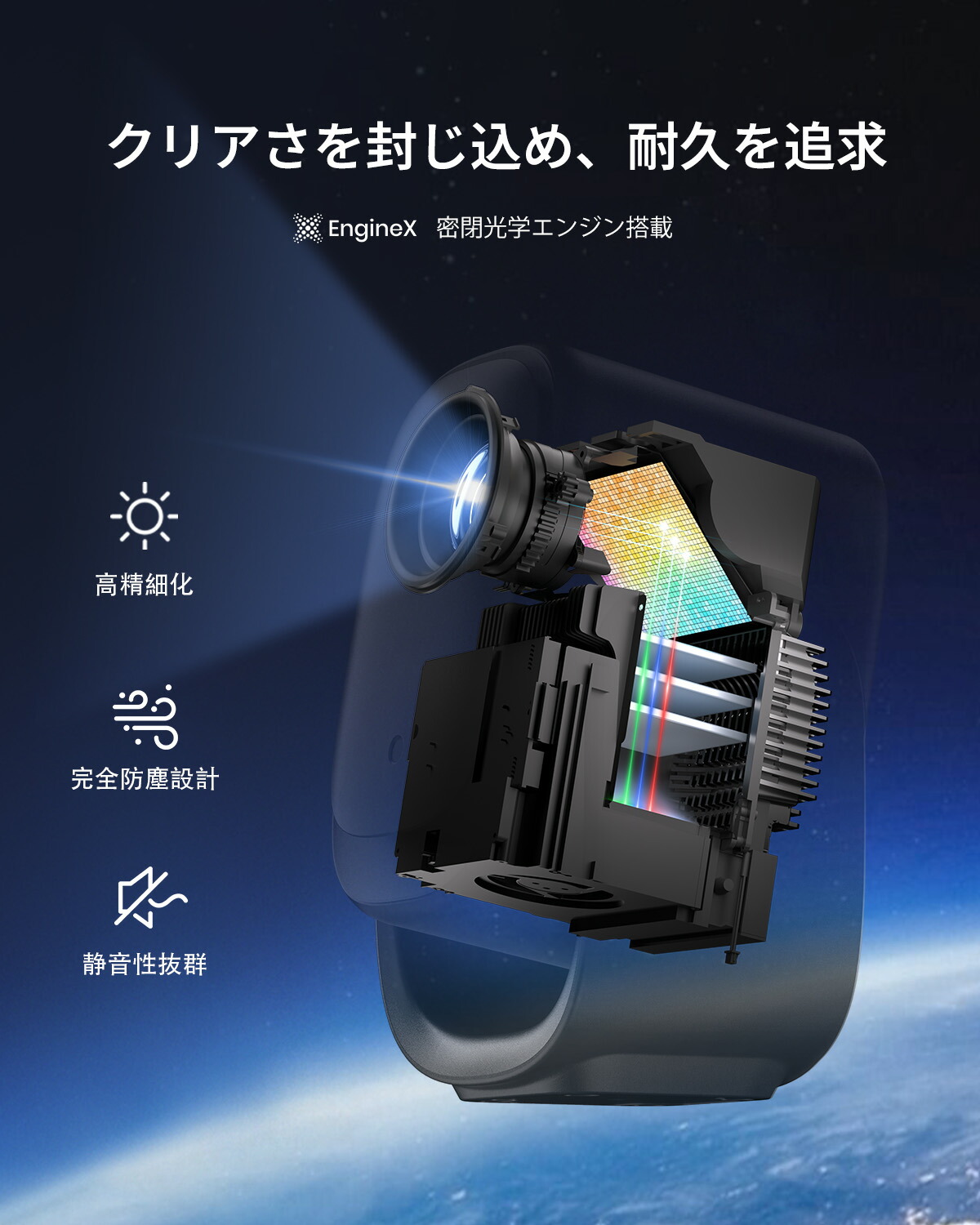 セール中❗️Netflix公認ライセンスあり❗️プロジェクター N2 mini