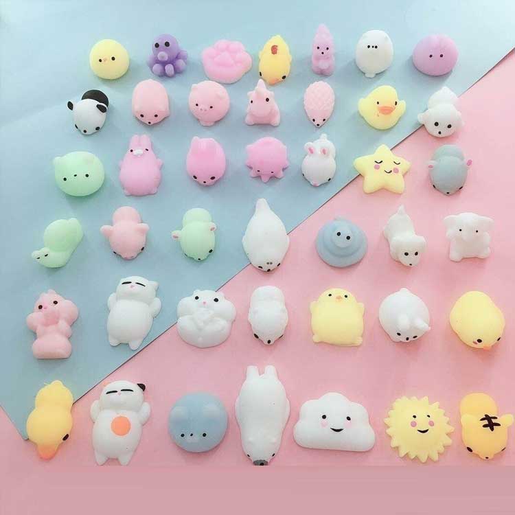 楽天市場】20個セット スクイーズ 動物 ストレス解消グッズ スクイーズ