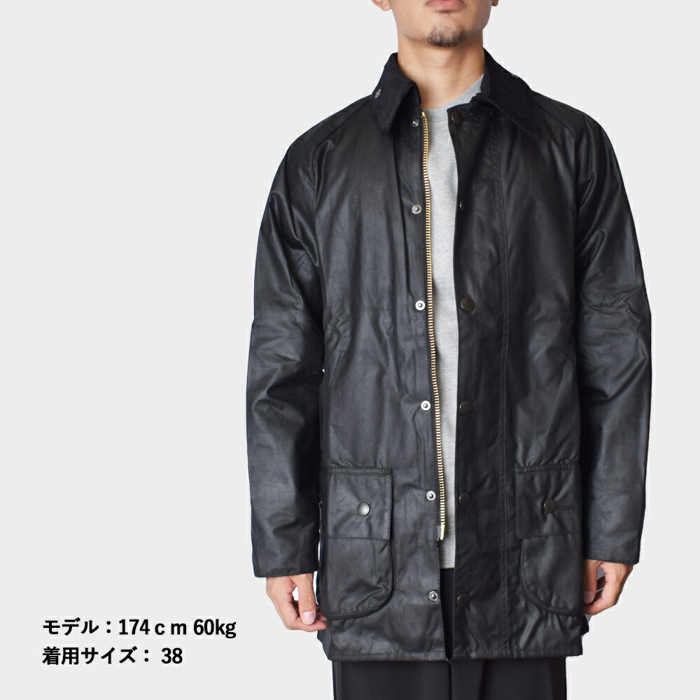 楽天市場】BARBOUR バブアー MWX0017BK91 BEAUFORT Black ビュー