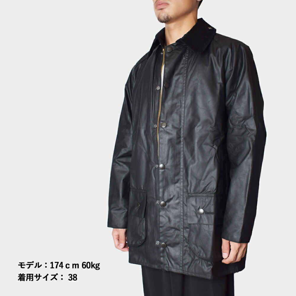 楽天市場】BARBOUR バブアー MWX0017BK91 BEAUFORT Black ビュー