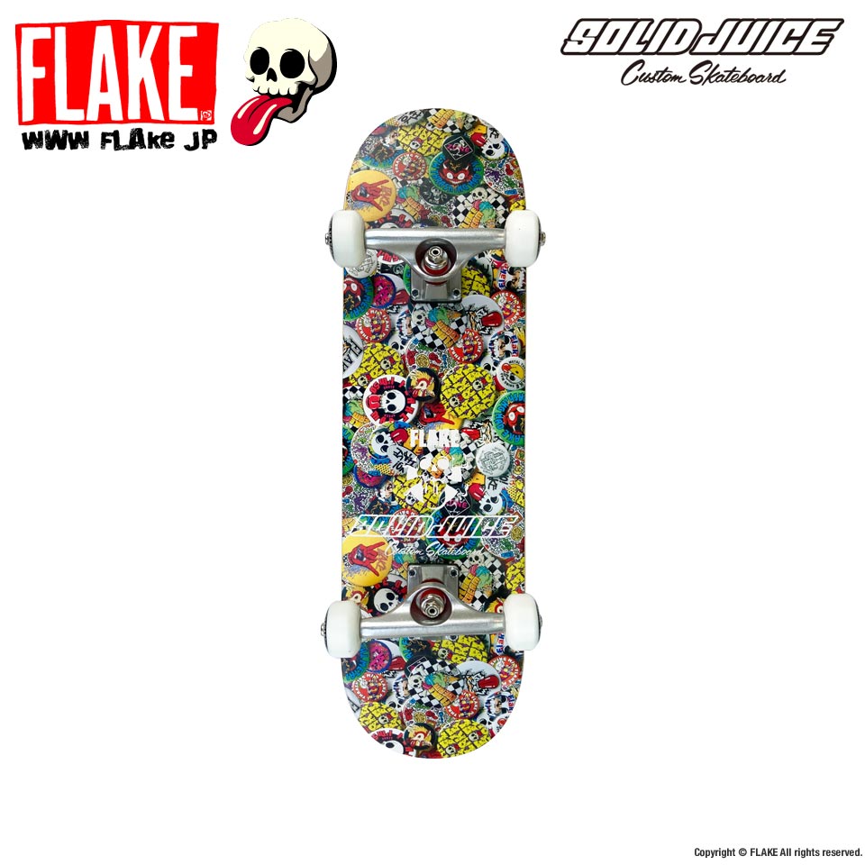 楽天市場】[First Skateboarding] FLAKE x SOLIDJUICE コンプリート