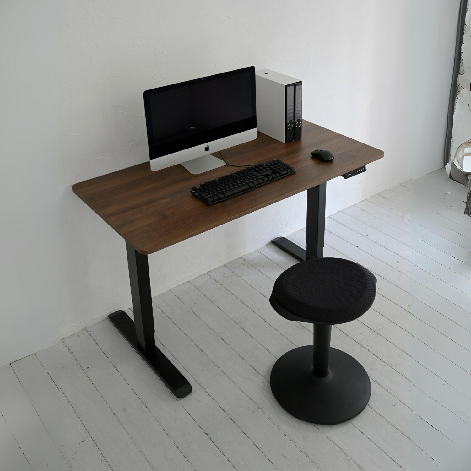 楽天市場】【P5倍 2/24 9:59迄】 電動 昇降デスク 幅120/140 奥行60 高