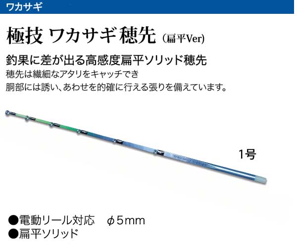 ワカサギ 秘伝 マイティ煤竹 4本セット 穂先 ワカサギ 秘伝 マイティ