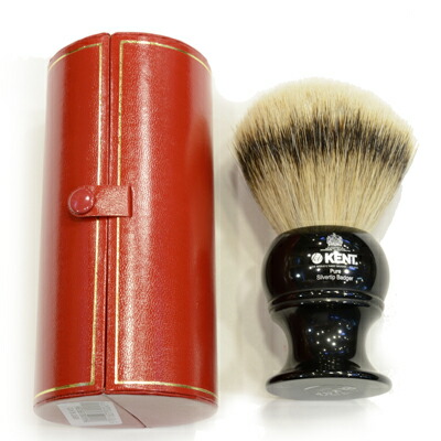 楽天市場】ジービーケント シェービングブラシ 黒 BLK12 キングサイズ