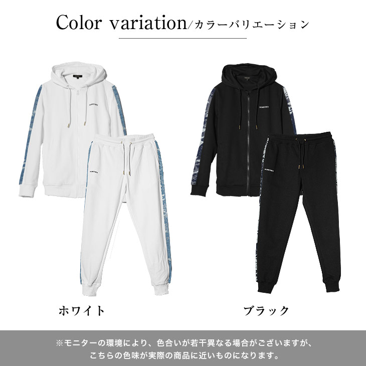 楽天市場】【joker】 デニム切替 セットアップ メンズ ブランド