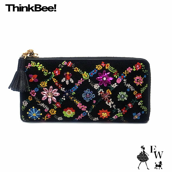 楽天市場】シンクビー 財布 Think Bee オーバーザレインボー L型 長