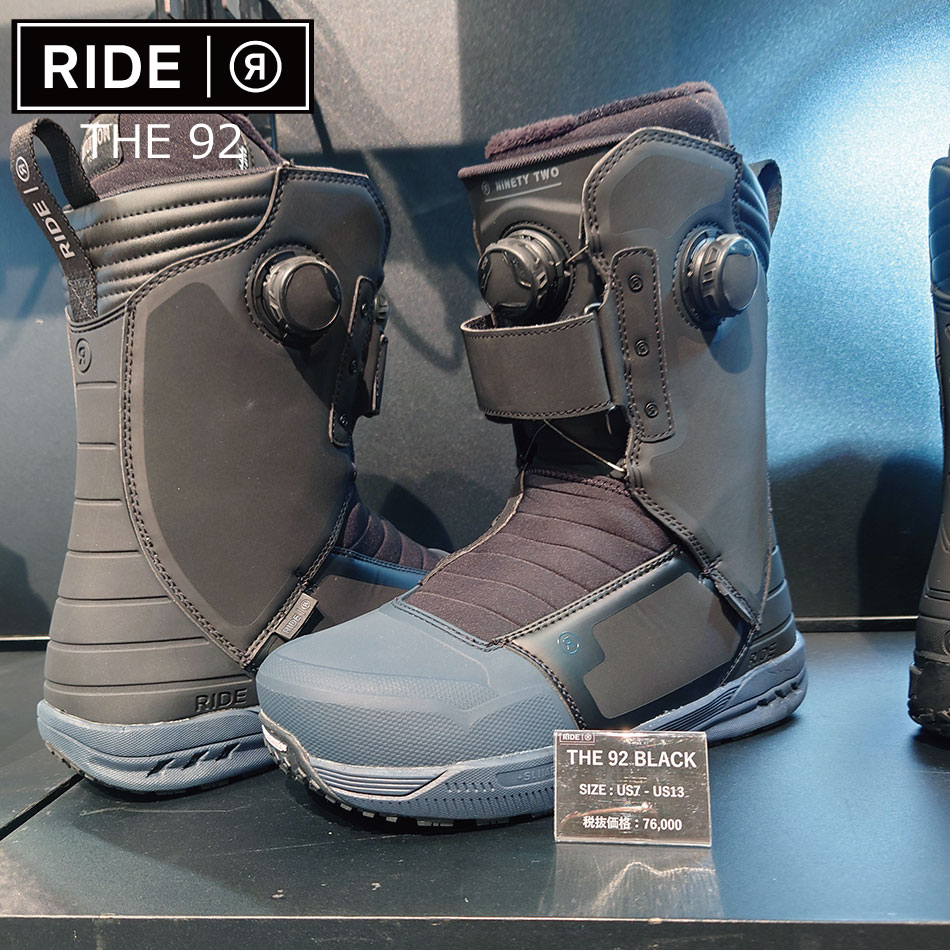 美品】Ride NINETY TWO スノーボードブーツ 楽天市場】25-26 ライド