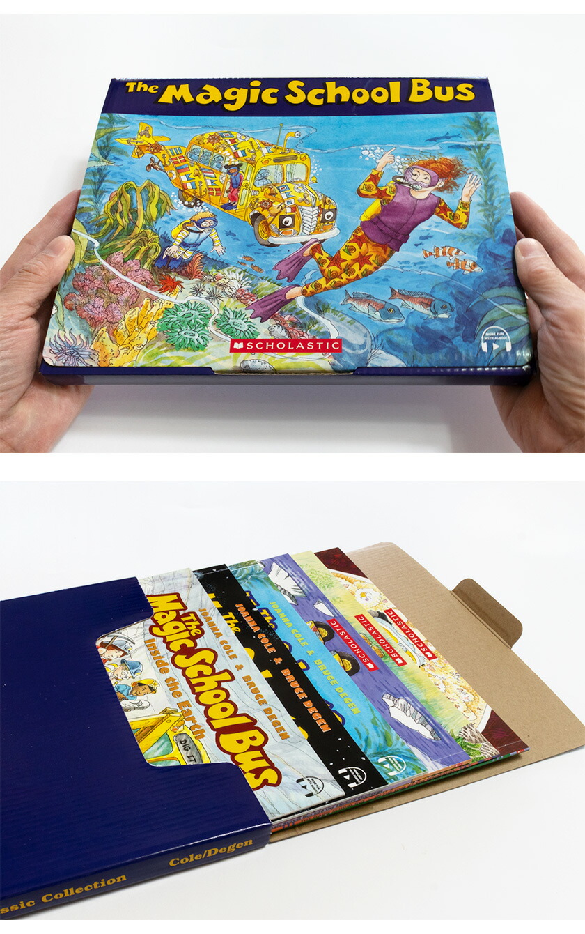 楽天市場】The Magic School Bus ベスト 6冊 BOXセット 朗読音声付き