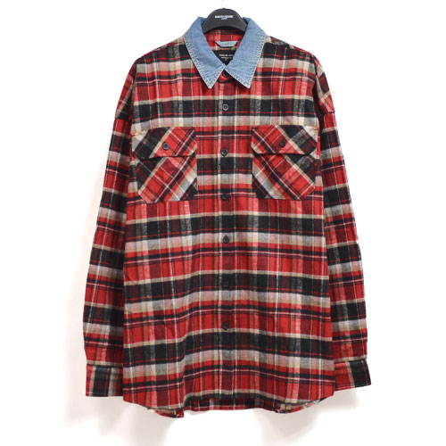 楽天市場】FEAR OF GOD - DENIM COLLARED FLANNEL FIFTH COLLECTION