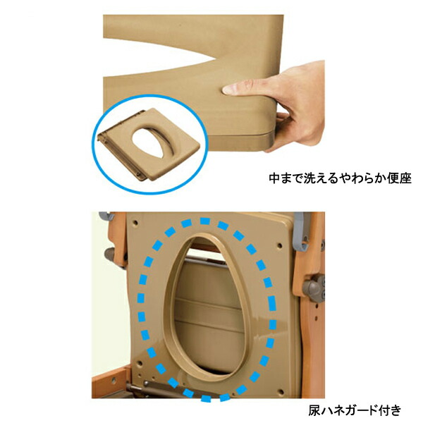 楽天市場】(法人様限定 代引き不可) さわやかチェアPTN 8261 標準便座