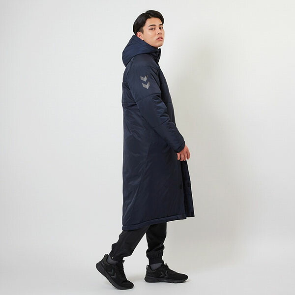 楽天市場】送料無料 ヒュンメル 中綿ロングコート hummel メンズ