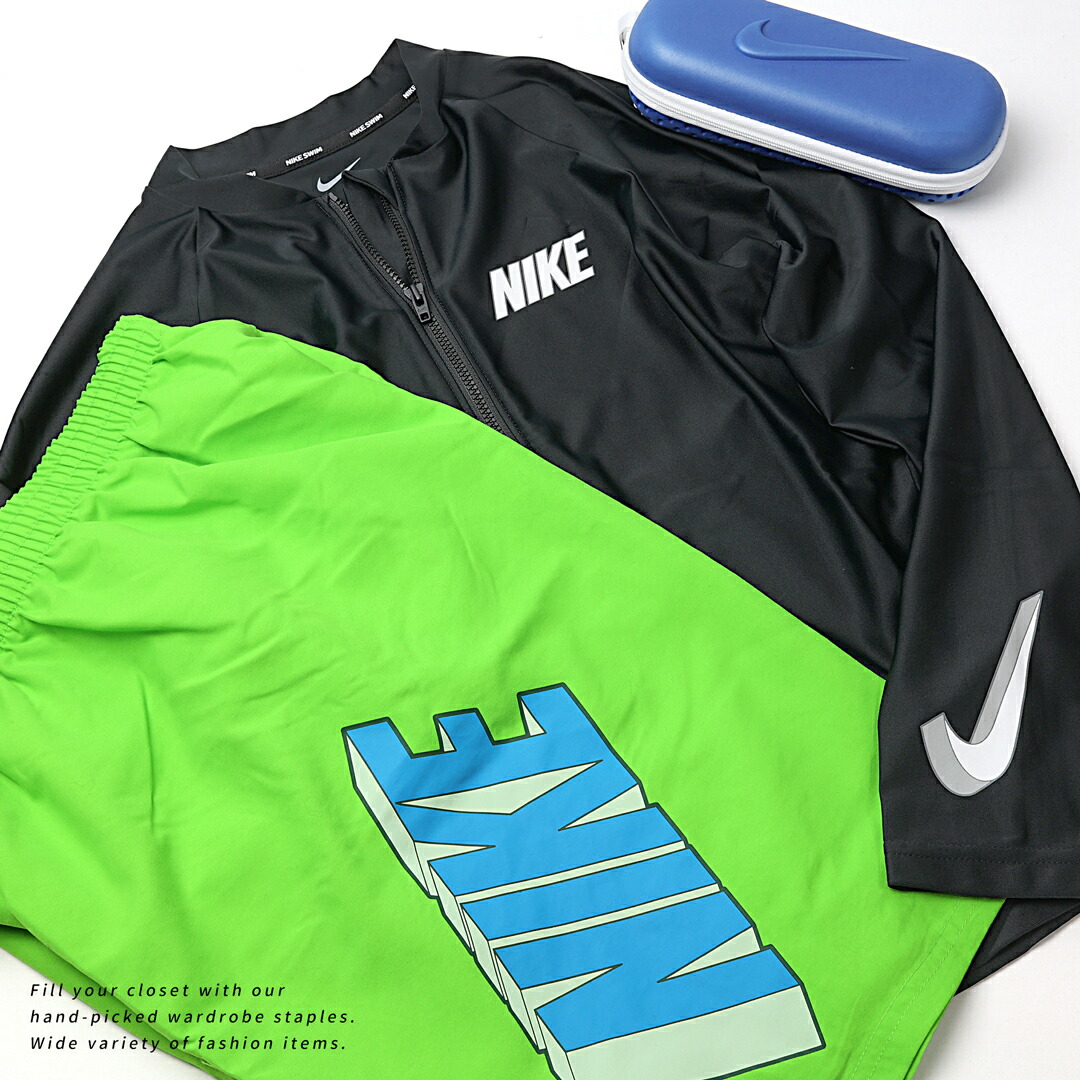 楽天市場】長袖ジップハイドロガード NIKE SWIM ラッシュガード ロング