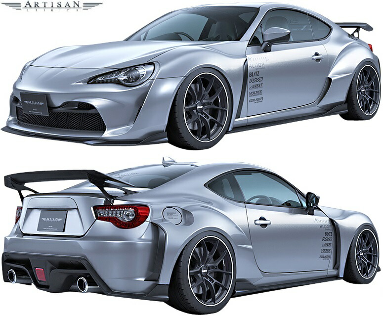 楽天市場】【M's】トヨタ 86 ZN6 / スバル BRZ ZC6 (2012.3-) ARTISAN